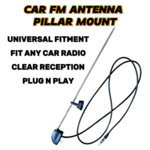 Universal FM antenna aerial pillar mount DIN connector car ute NZ – AET Parts