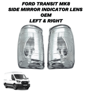 Ford Transit MK8 wing mirror indicator light lens pair left right replacement NZ – AET Parts