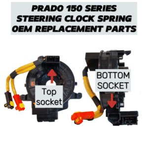 Toyota Prado 150 Series clock spring steering audio controls OEM 84307-47020 2009 2015 NZ – AET Parts