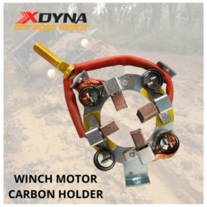 Xdyna winch motor carbon brush holder assembly 12V 4WD winch repair NZ – AET Parts