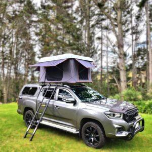 Slimline ABS hard shell roof top tent 190x130cm quick open 4 season NZ – AET Parts